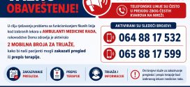 Važno obaveštenje!!!